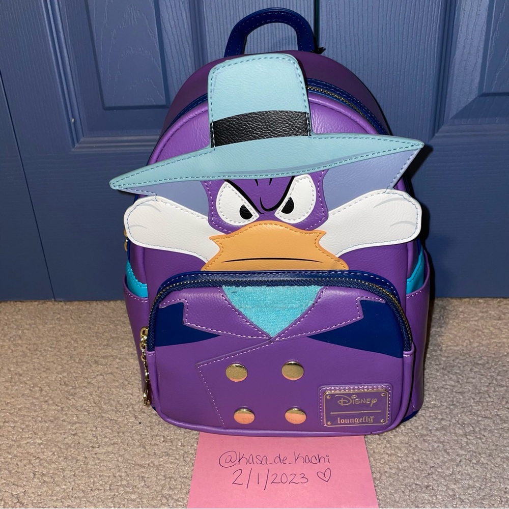 Darkwing Duck Loungefly mini backpack